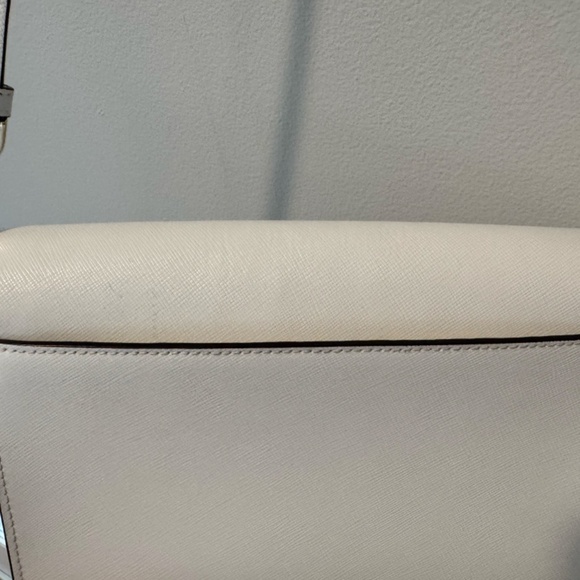 KATE SPADE NEW YORK Madison Bright White Crossbody GOLD hardware retired - Picture 6 of 9